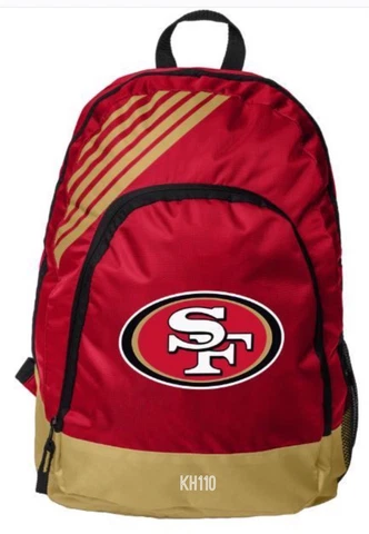 NFL San Francisco 49ers Border Stripe Backpack Cover