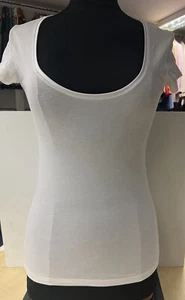 M &S Marks & Spencer’s White Cotton Vest size 10 New With Tags - Picture 1 of 6