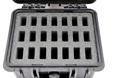 ArmourCase incluye estuche precortado Pelican 1300 21 cuchillo coleccionista espuma + placa de identificación Foto 1 de 4