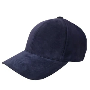 Emstate Genuine Suede Leather Baseball Cap Many Colors Made in USA - Picture 1 of 30