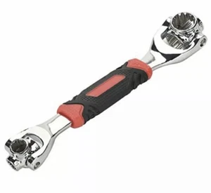 SANON Multi-functional Ratchet Wrench 48-in-1 360° Rotation Stainless Steel - Picture 1 of 11