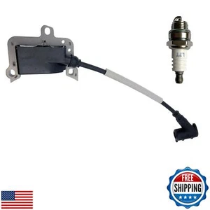 HEPENG 1128 400 1313 Ignition Coil with Spark Plug fit for Stihl Chainsaw MS4 - Picture 1 of 2