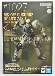 GUNDAM FIX FIGURATION METAL COMPOSITE MS-06F DOAN'S ZAKU Cucuruz Doan's Island - Picture 1 of 4