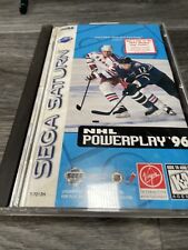 NHL Powerplay 96 w/ Manual for Sega Saturn Console System Tested