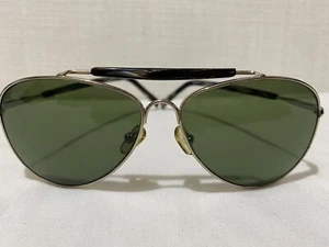DRIES VAN NOTEN 187 C5 AVIATOR SUNGLASSES - Torte / Green 55.5-16-138mm - Picture 1 of 10