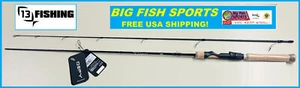 13 FISHING One 3 Defy Silver 6'6" Ultra Light Spinning 2-Piece Rod #DEFSS66UL-2 - Picture 1 of 5