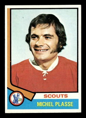 Michel Plasse 1974-75 Topps #257 Kansas City Scouts Ex-Mt - Image 1 of 2
