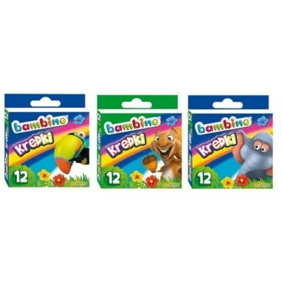 MARKENLOS 5903235000225 Kredki 12 Farben Bambino im Kasten ST. MAJEWSKI