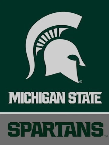 Michigan State University (MSU) Spartans 28 x 40 Banner Flag - ipg Sports Cover