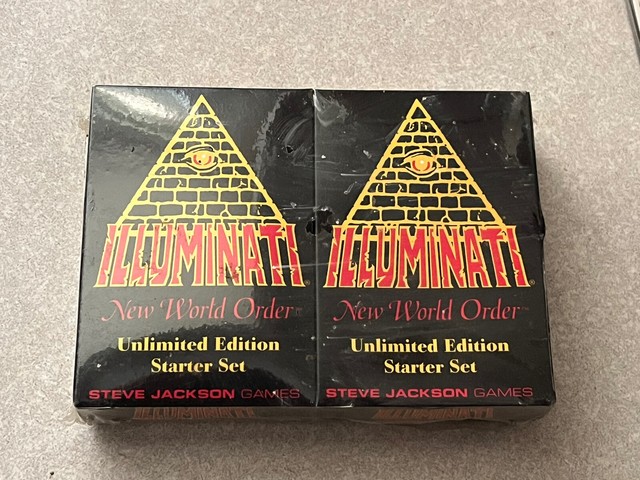 All 200 Common Set 1995 ILLUMINATI INWO Card Game New World Order NUKE  EPIDEMIC