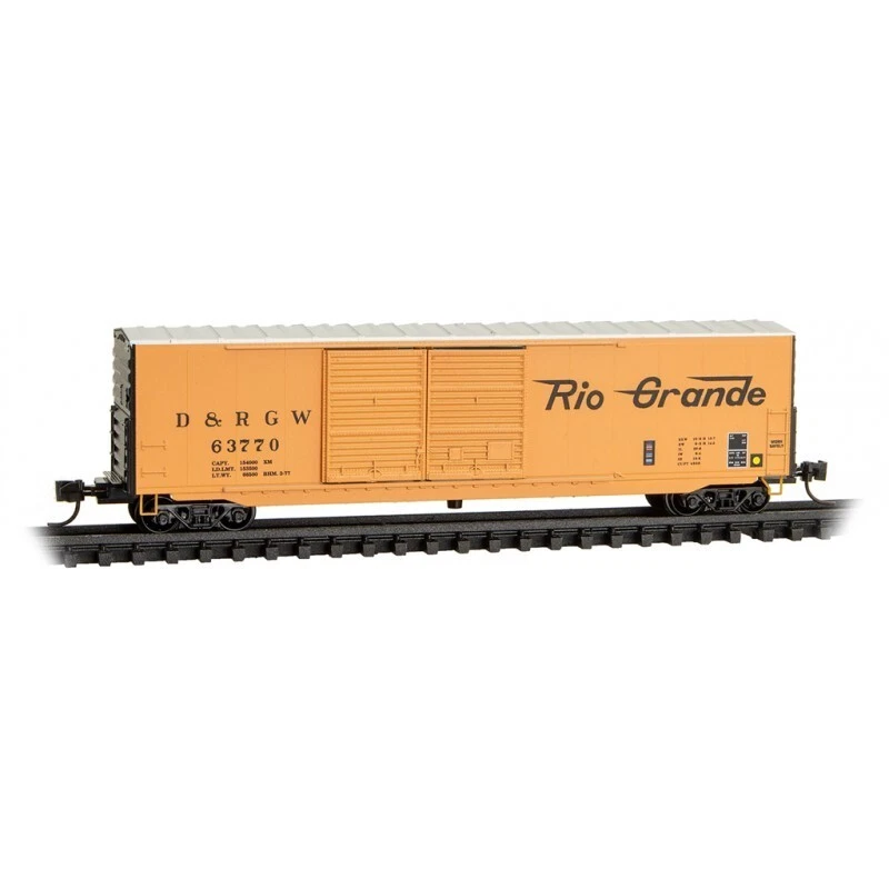 Micro-Trains N 18200111 D&RGW Denver Rio Grande Western 50' Boxcar Freight - Image 1 of 1