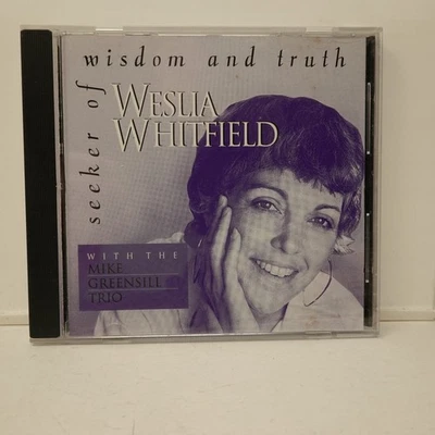 Weslia Whitfield - Seeker of Wisdom and Truth CD 1994 Jazz Cabaret Records - Imagem 1 de 2