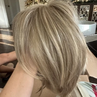 Caja abierta Raquel Welch PlayIt recta | Peluca sintética (encaje) - R1621S+ arena esmaltada Foto 1 de 4