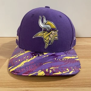 New Era Minnesota Vikings 9Fifty Snapback Hat Purple/Yellow Foil Brim NFL Cap - Picture 1 of 9