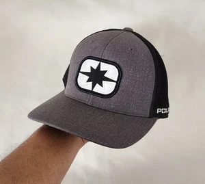 Polaris Ellipse Patch Trucker Hat Snapback OSFA OEM official Licensed Adult Unis - Afbeelding 1 van 7