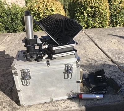 Sinar F Series Swiss Made View Monorail Camera Large Format 4x5 With Extras - Image 1 of 4