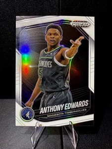 Anthony Edwards 2024-25 Panini Black White Prizm 119/175 #17 TIMBERWOLVES - Bild 1 von 2