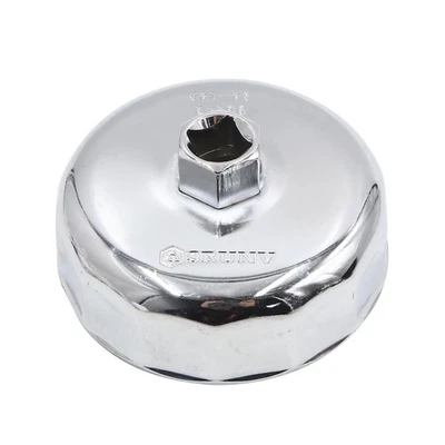 UXCELL 84mm Flûtes 14 Voiture en Métal Clé Filtre Huile à Outil Dépose Douille