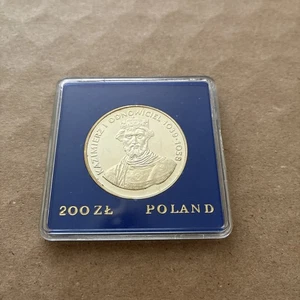 1980 Poland - 200 Zloty - Silver Coin Kazimierz I Odnowiciel (25128) - Picture 1 of 3