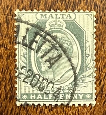 Malta: 1903. SC # 21, used.  ID #SC-02191 - Image 1 of 2