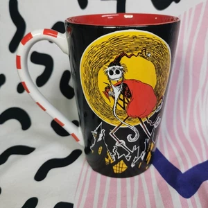 Disney Store sehr seltene Nightmare Before Christmas Tasse Jack Weihnachtsmann Weihnachten - Bild 1 von 12
