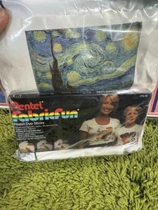 Vintage Tee PENTEL 70'S COLOR YOUR OWN TSHIRT KIT Van Gogh VINTAGE ART FUN NIP - Bild 1 von 10