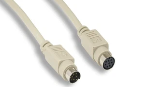 MD8 MINI DIN8 MiniDin8 Cable Male to Female Extension 10FT - Picture 1 of 1