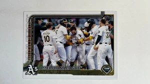 2025 Topps Series 2 Athletics Team Card #594 - Picture 1 of 2