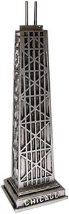 Chicago Statue, John Hancock Statue - Pewter Look, Hancock Building - Picture 1 of 12