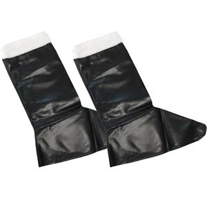 Kostüm Überschuhe Claus Set Kostüm Stiefel Weihnachtsmann Stiefel Deko - Bild 1 von 12