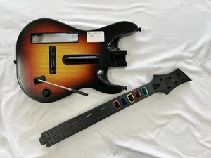 Red Octane Sunburst Guitar 95455.805 (Nintendo Wii) *BAD STRUM BAR* - Picture 1 of 5