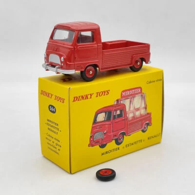 DeAgostini Dinky Toys 564 563 Red Miroitier Estafette Renault Cabine Vitree Used - Image 1 of 4