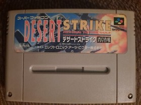 Desert Strike Return to the Gulf Super Famicom SFC Japan import SHVC-RG