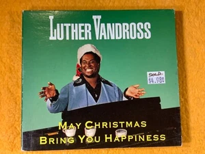 O6-49 LUTHER VANDROSS May Christmas Bring You Happiness .. 1996 - CD - Foto 1 di 7