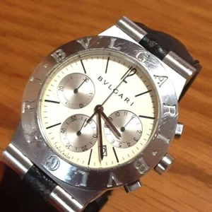 Bvlgari Diagono White Men's Watch - CH35S - Picture 1 of 8