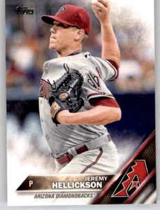 2016 Topps Series 1 Jeremy Hellickson Base Card PWE Set Break Diamondbacks #104 - Imagen 1 de 2