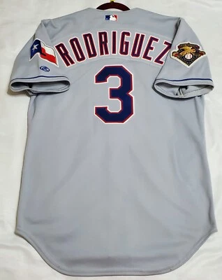 NUEVA Camiseta Auténtica RAWLINGS 48 XL TEXAS RANGERS ALEX RODRIGUEZ MUY RARA Foto 1 de 4