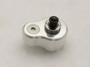Switch Block Alloy with Push Button 1" POSH Custom Cafe Racer Bobber Chopper - Foto 1 di 5