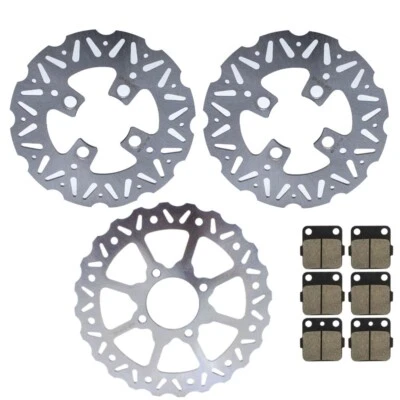 Front Rear Set Brake Discs Rotors for YAMAHA Banshee 350 YFZ350 1990-2006 Foto 1 de 4