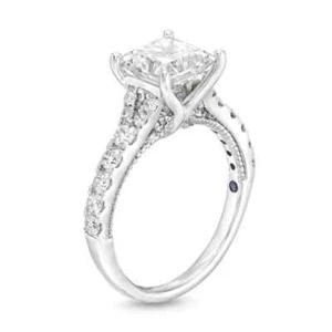 Vera Wang Love 1,5 kt Princess Cut Lab Created Diamant 925 Silber Verlobungsring - Bild 1 von 8