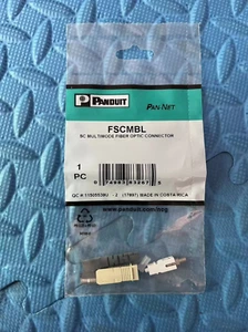 29-Pack Panduit FSCMBL Fiber optic connectors multimode SC free shipping!! - Afbeelding 1 van 2
