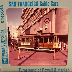 93 Photo Slides San Francisco 1970s Cars Buildings Bridges Historical Souvenir - Picture 1 of 12