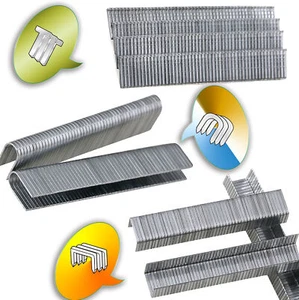 1000Pcs Staples Heavy Duty Gun Staple Upholstery 8/10/12mm Steel Type - U/T/Door - Picture 1 of 7