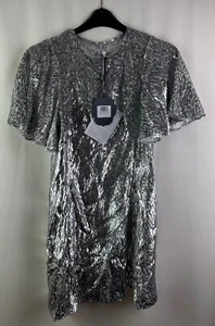 The Wampires Wife Damen Midnight Tremors Kleid, Silber, Größe 12 - Bild 1 von 3
