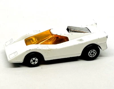 Matchbox Lesney Superfast 7 Hairy Hustler in very rare plain white, no tampo! — 第 1/4 张图片