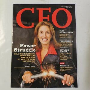 CFO Magazine July August 2009 Victoria Harker Electronic Power E5
