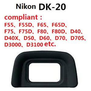 Dk-20 Rubber Eyecup Eyepiece For Nikon D5100 D3100 D3000 D50 D60 D70S D5200 J`h;