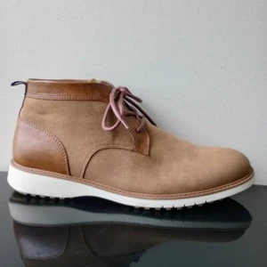 Dr. Scholl's Men's Sync Up Faux Leather Chukka Boot in Nice Tan Color - Picture 1 of 11