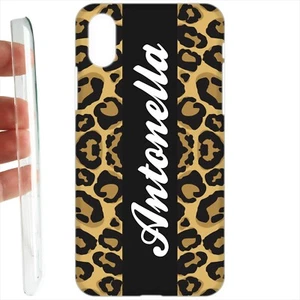 Custodia cover PERSONALIZZATA CON NOME per tutti i modelli plastica RIGIDA GI12 - Foto 1 di 5