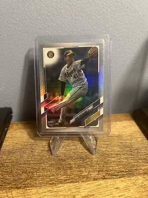 2021 Topps NPB Nippon Baseball - Rainbow Foil #124 Shoki Murakami /150 (Rookie) - Image 1 of 2